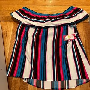 Vince Camuto Strapless Top NWT